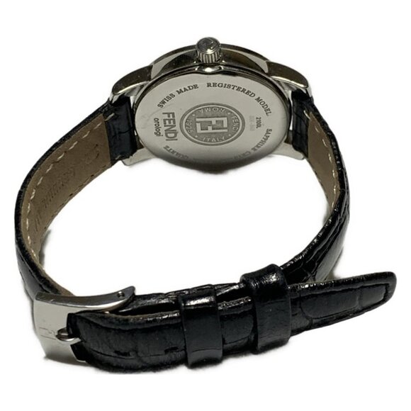 Auth FENDI - 2100L 0****** Black Women's Wrist Watch - Picture 3 of 5